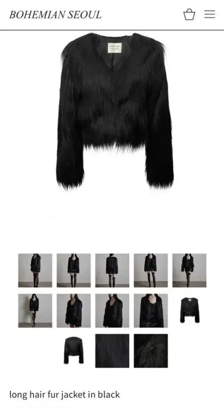 bohemianseoul long hair fur jacket ○日本特売中○ majma-khr.ir